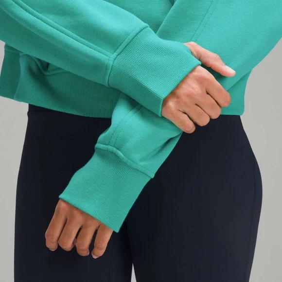 lululemon athletica Teal Half-Zip Sweatshirt - Picture 6 of 11